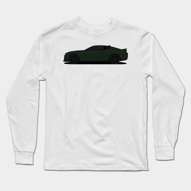 CAMARO RALLY-GREEN Long Sleeve T-Shirt by VENZ0LIC